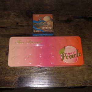 Too Faced Peached and Benefit Starlaa